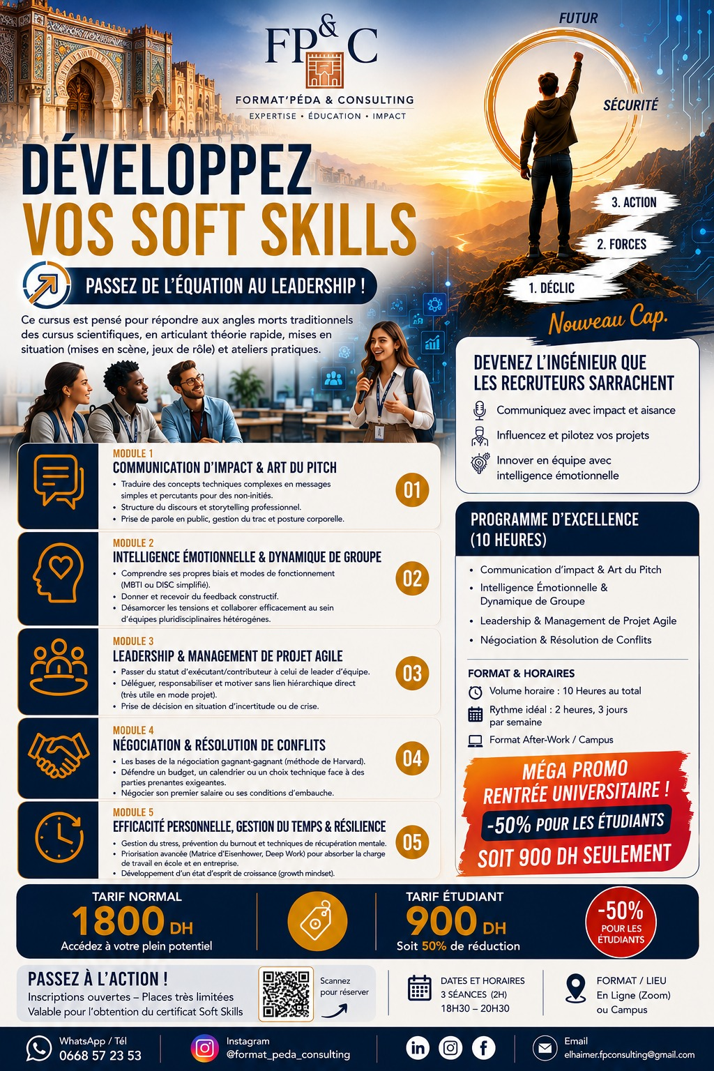 Affiche — Développez vos Soft Skills, FP&C